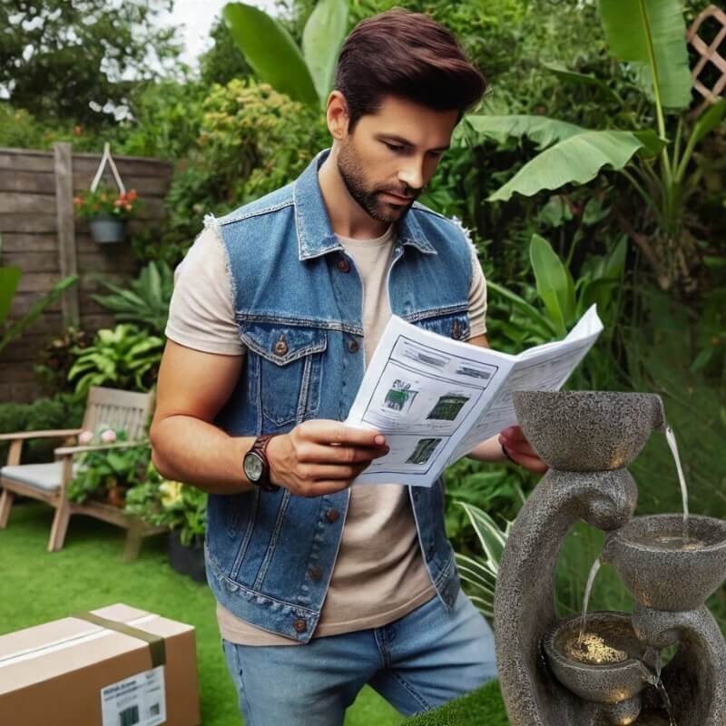 Zahradní fontána BestBerg EF-17